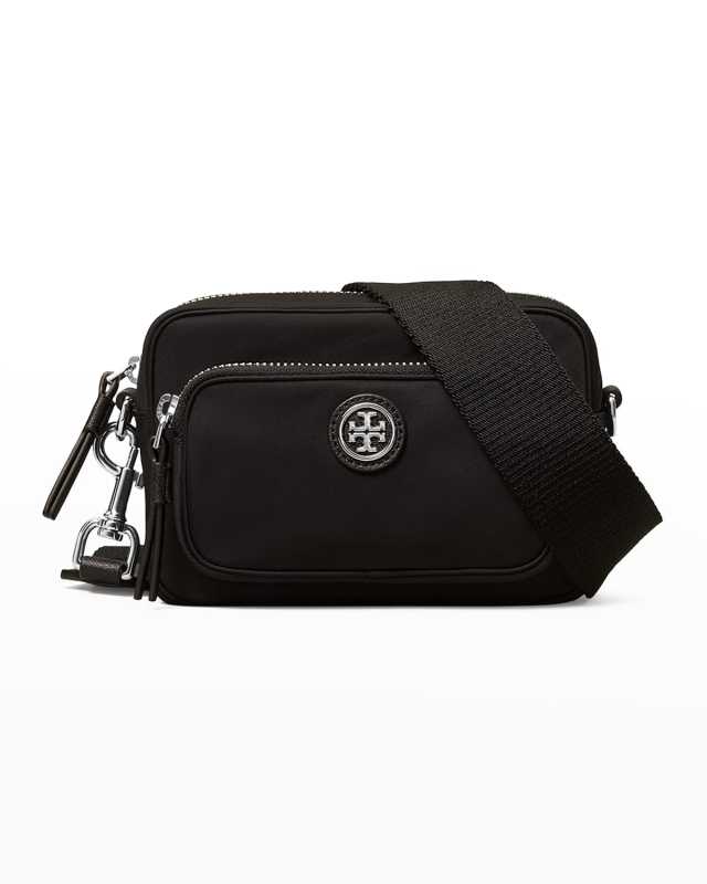 Mini Recycled Nylon Camera Crossbody Bag